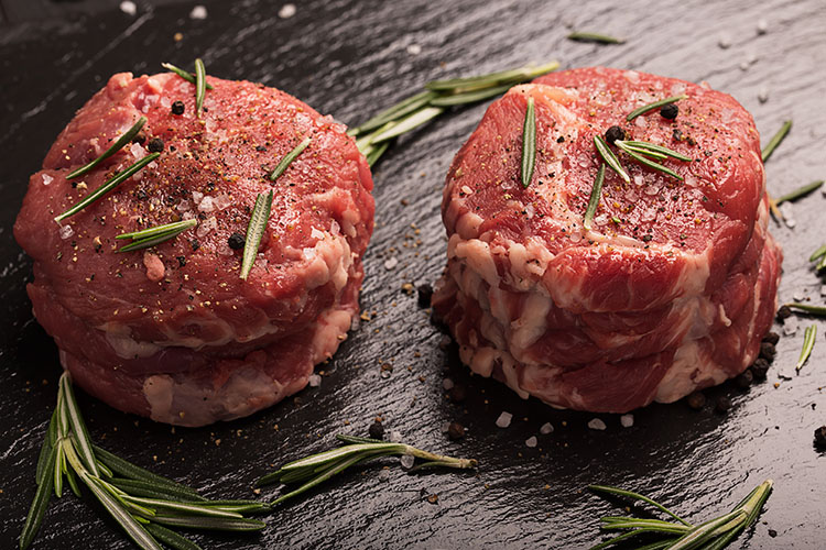 Viande grillée Réserve naturelle de Scandola